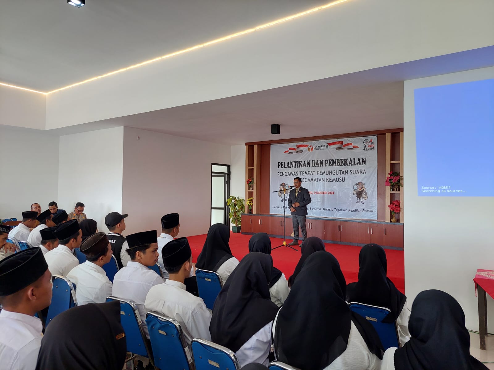 Ketua Bawaslu Beri Arahan Kepada PTPS