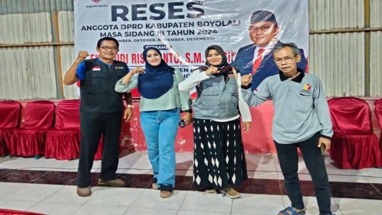 Panwaslu Kecamatan Andong Awasi Reses