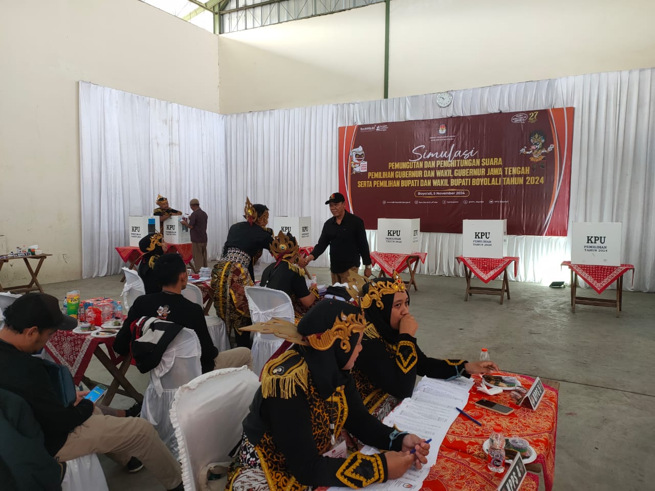 Simulasi Pemungutan dan Penghitungan Suara