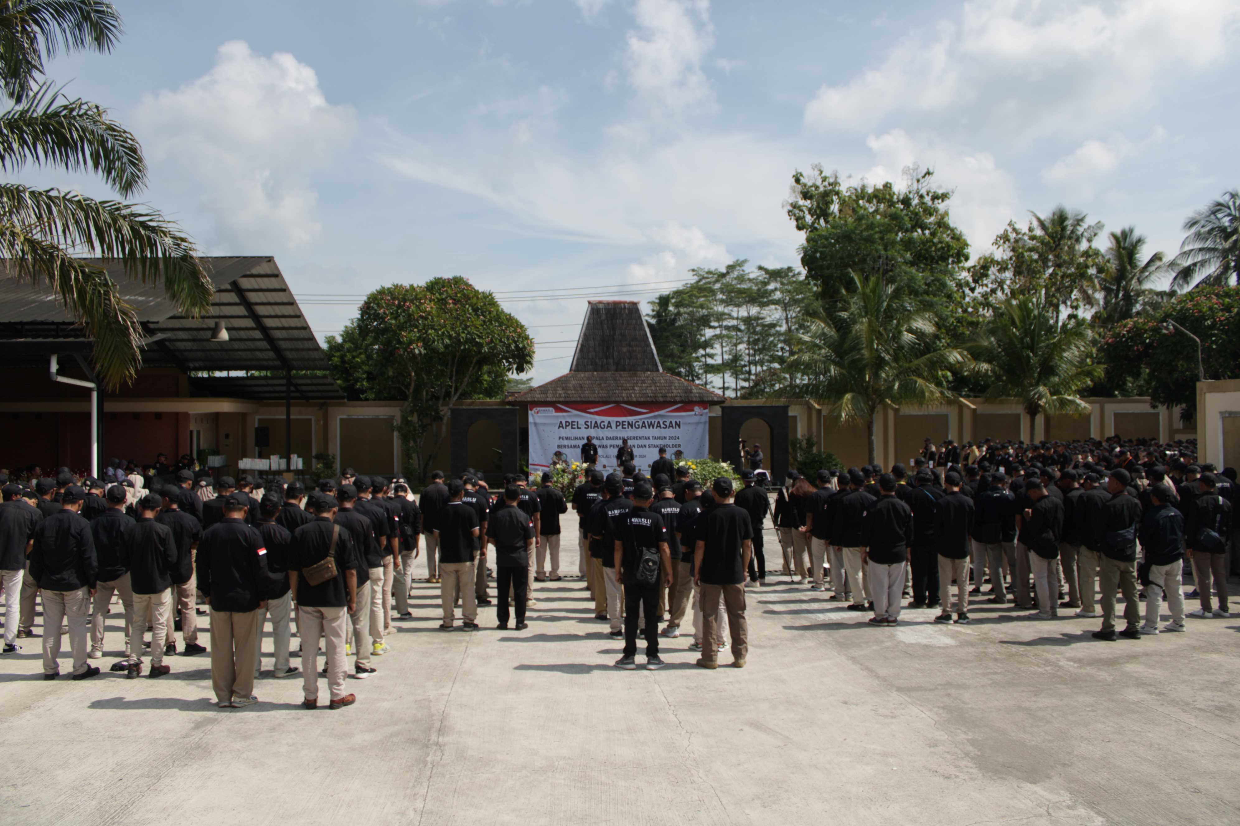 Apel Siaga Pengawasan Pemilihan Serentak 2024