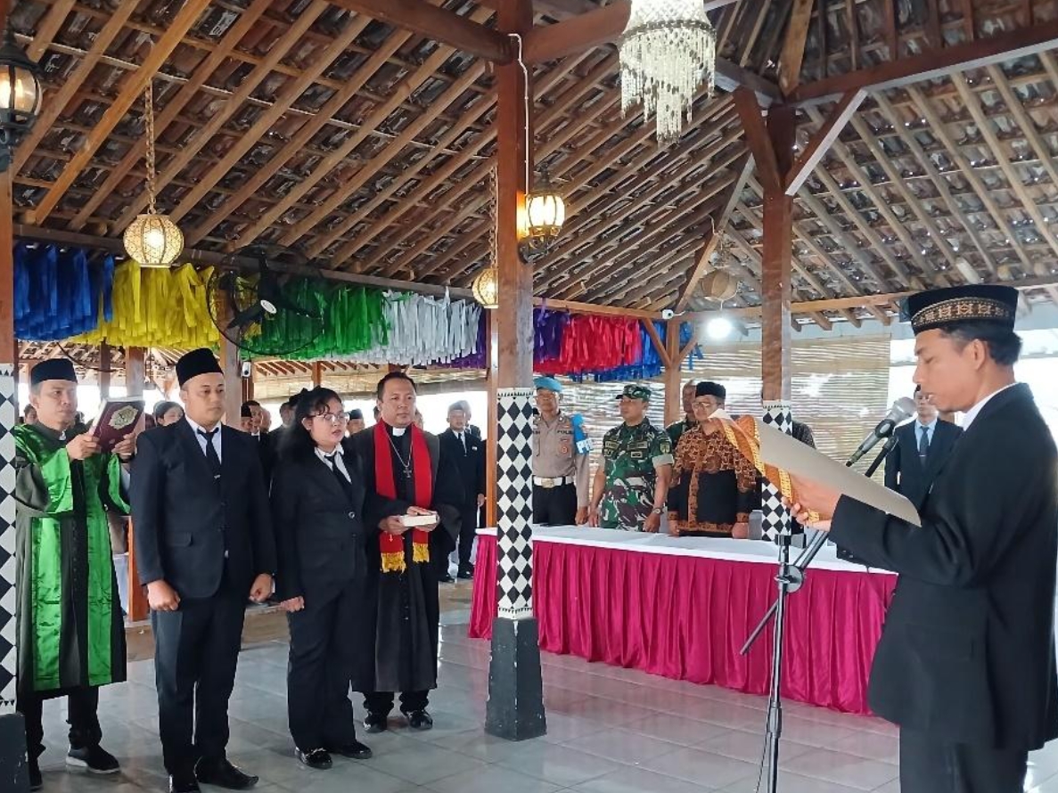 Pelantikan PTPS se-Kecamatan Ngemplak