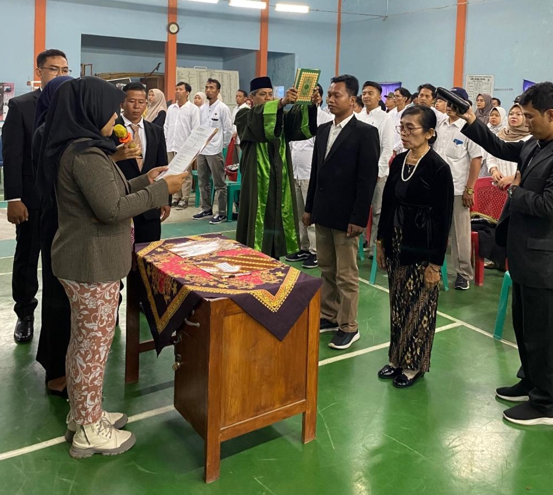 Pelantikan PTPS se-Kecamatan Nogosari