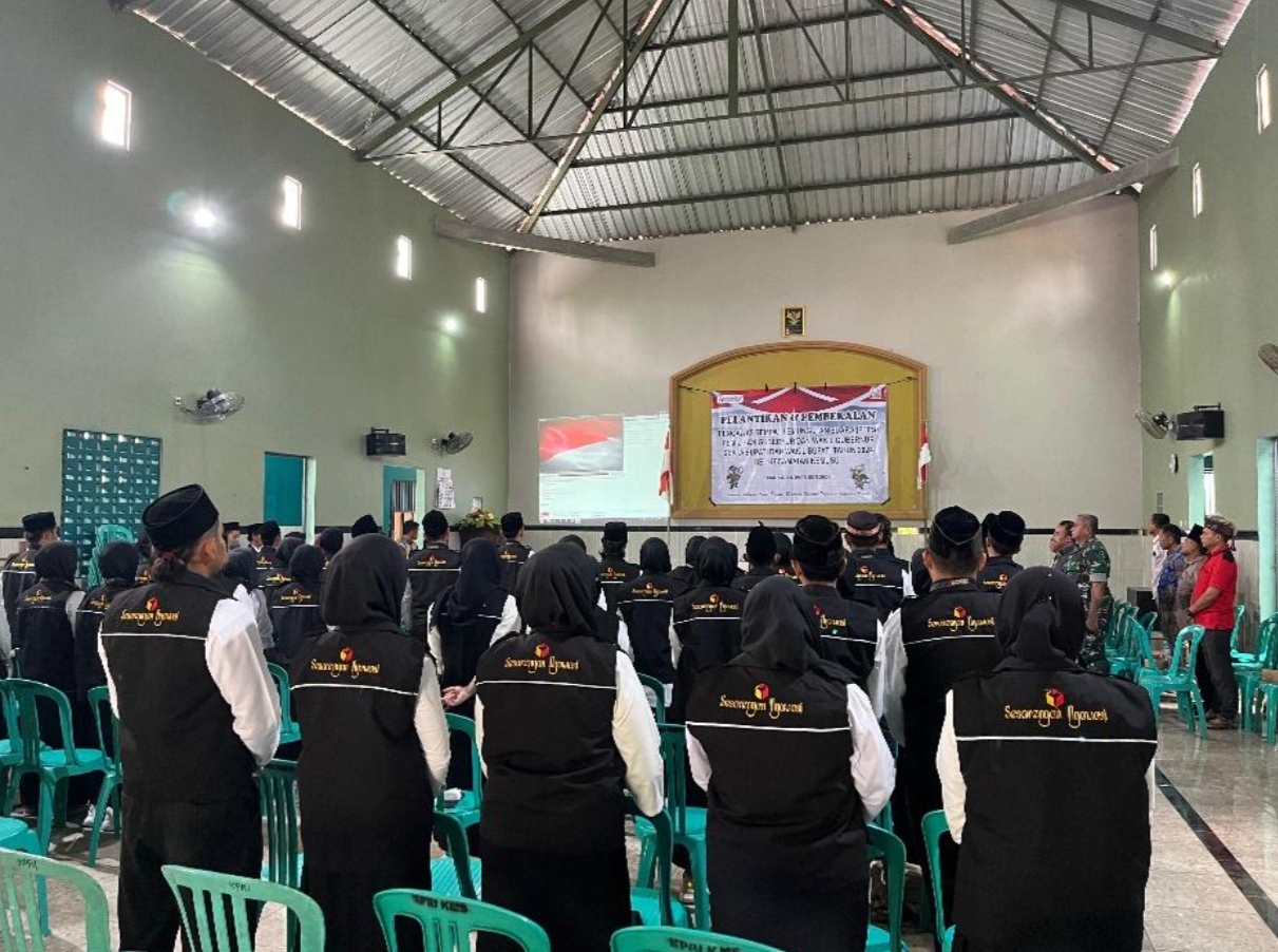Pelantikan PTPS se-Kecamatan Kemusu