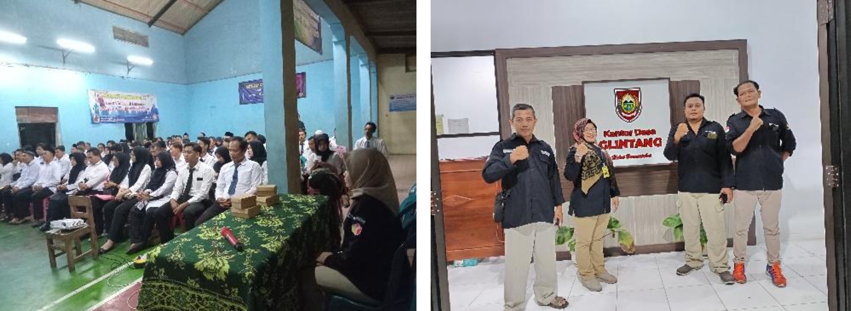 Pengawasan Pelantikan KPPS oleh Panwascam Sambi