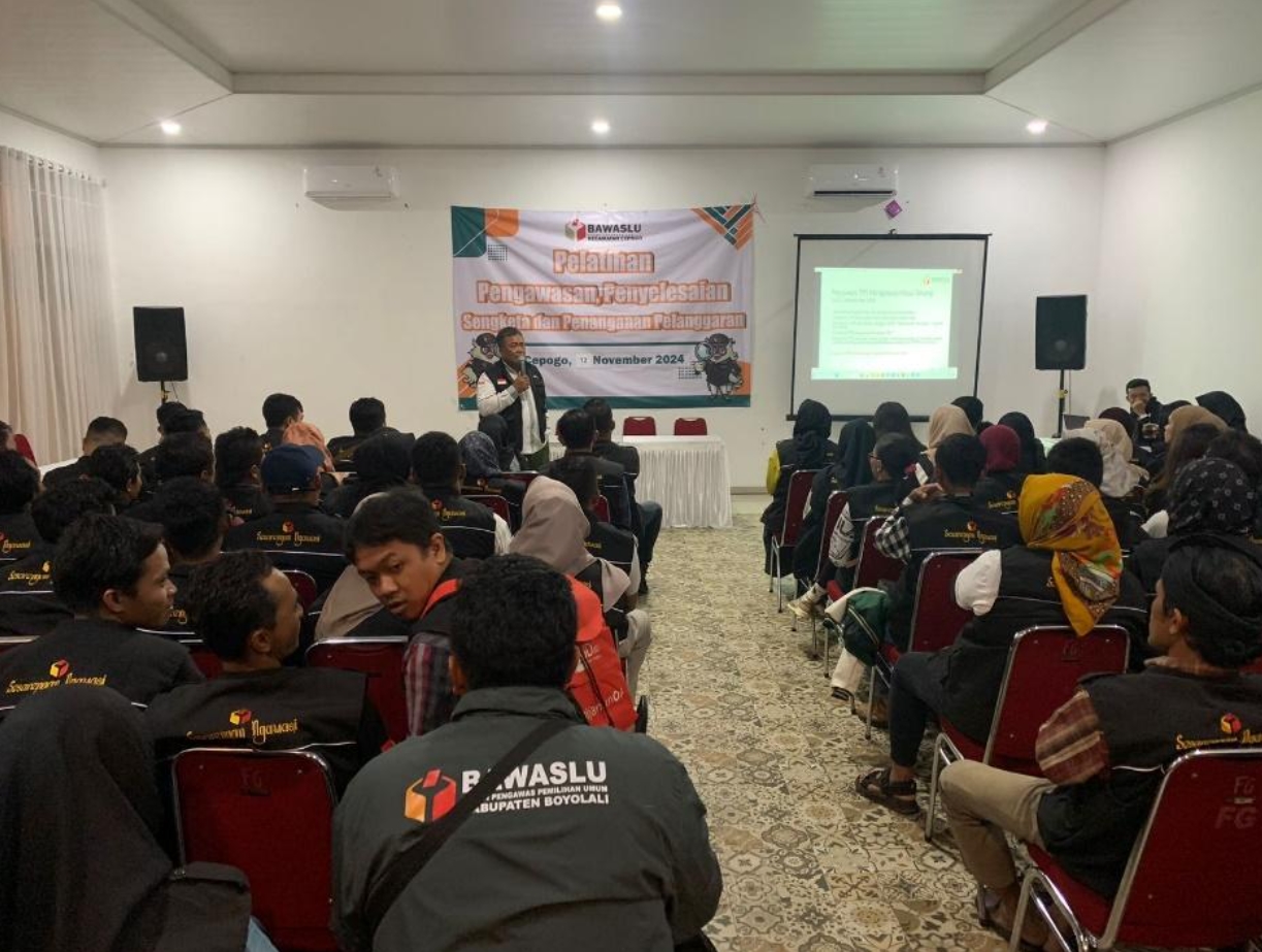 Bimtek PTPS Oleh Panwascam Cepogo