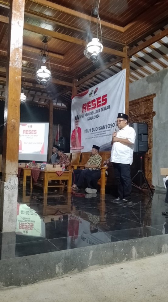 Panwascam Andong Awasi Kegiatan Reses Anggota DPR