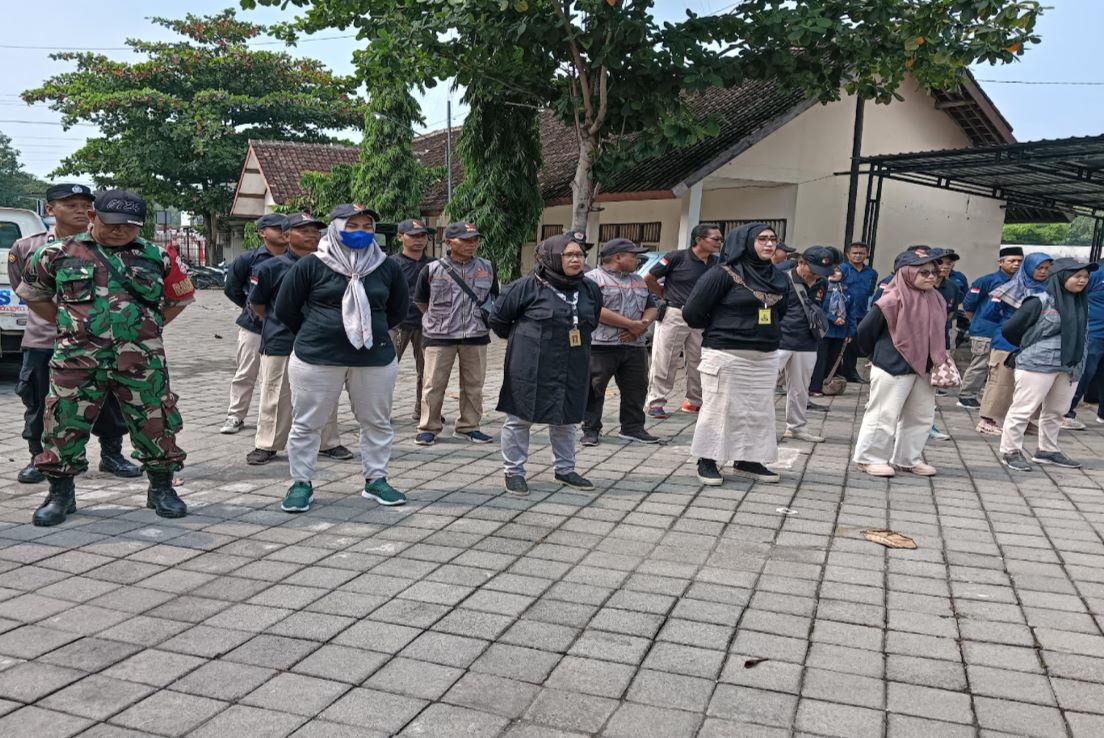 Apel Siaga Pembersihan APK di Wilayah Kecamatan Andong