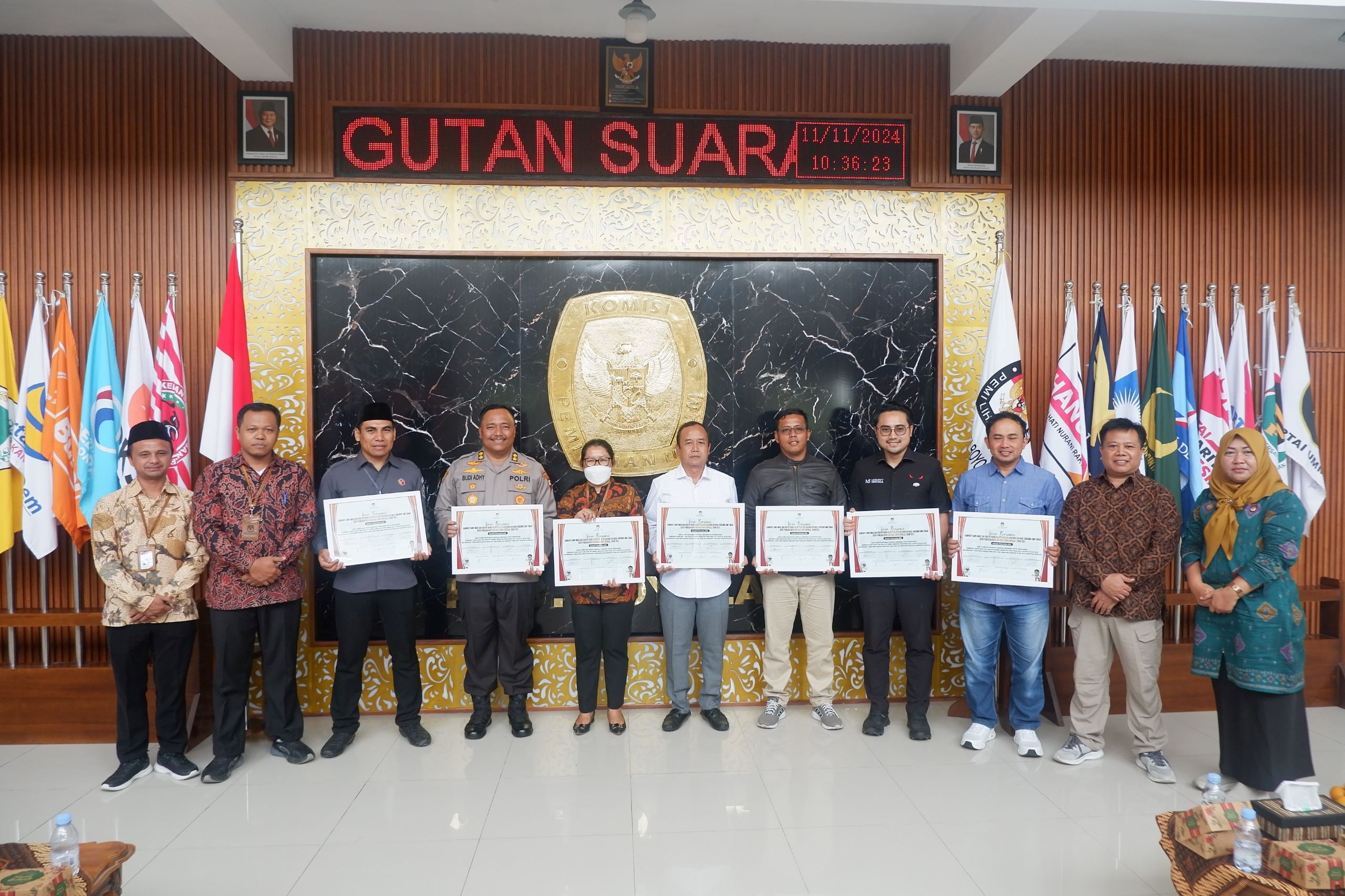 Bawaslu Boyolali Hadiri Ikrar Bersama