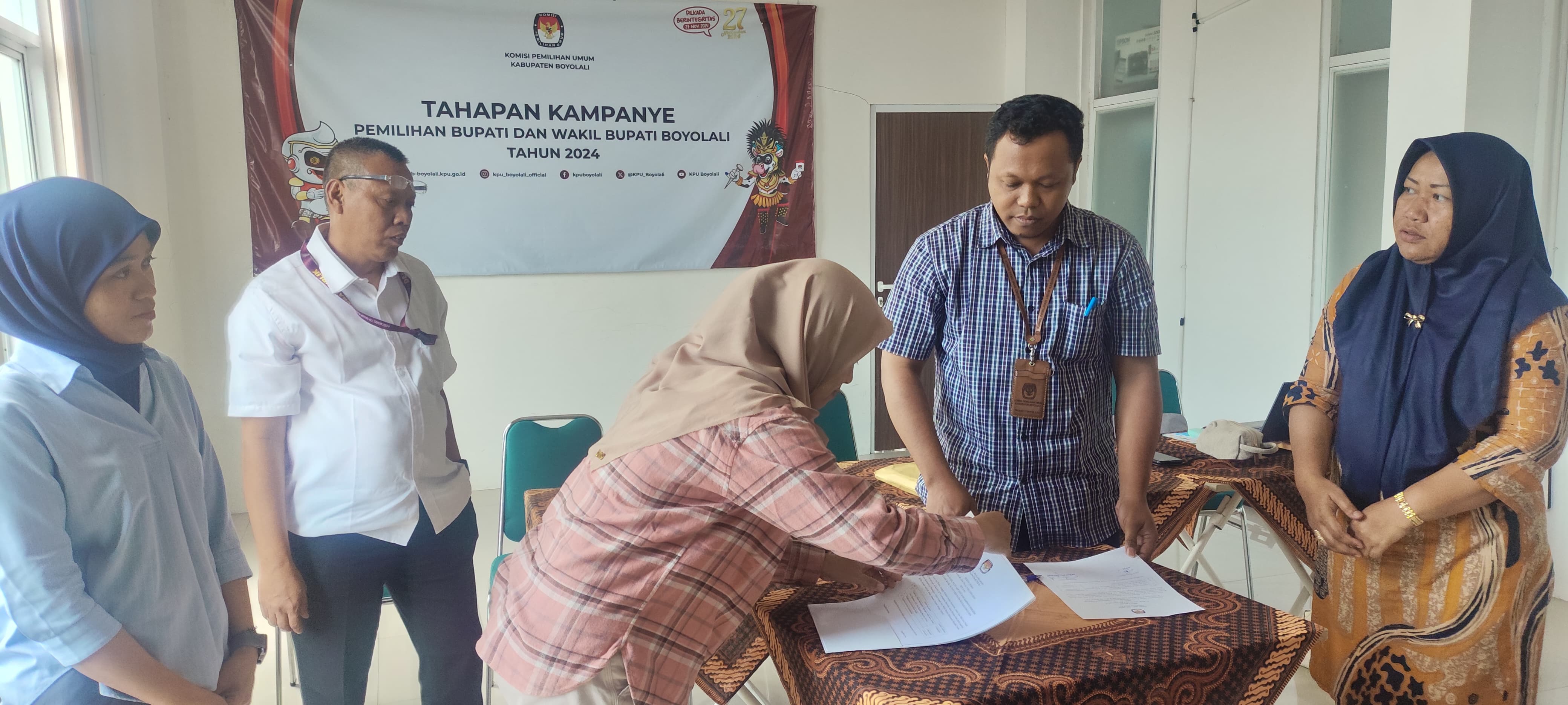 Penyampaian Hasil Audit Laporan Dana Kampanye