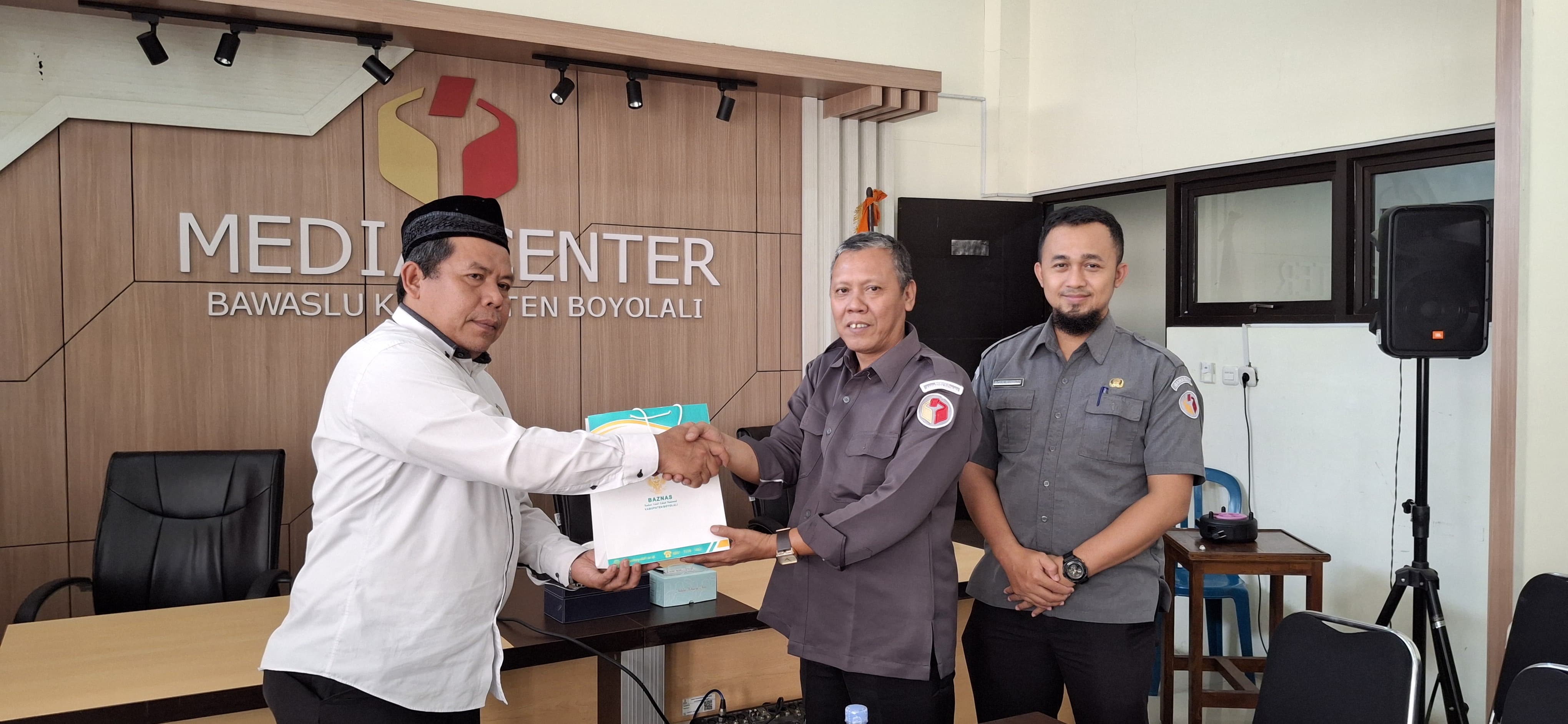 Baznas Boyolali Lakukan Audiensi dengan Bawaslu Boyolali