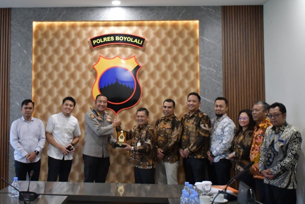 Audiensi dengan Polres Boyolali