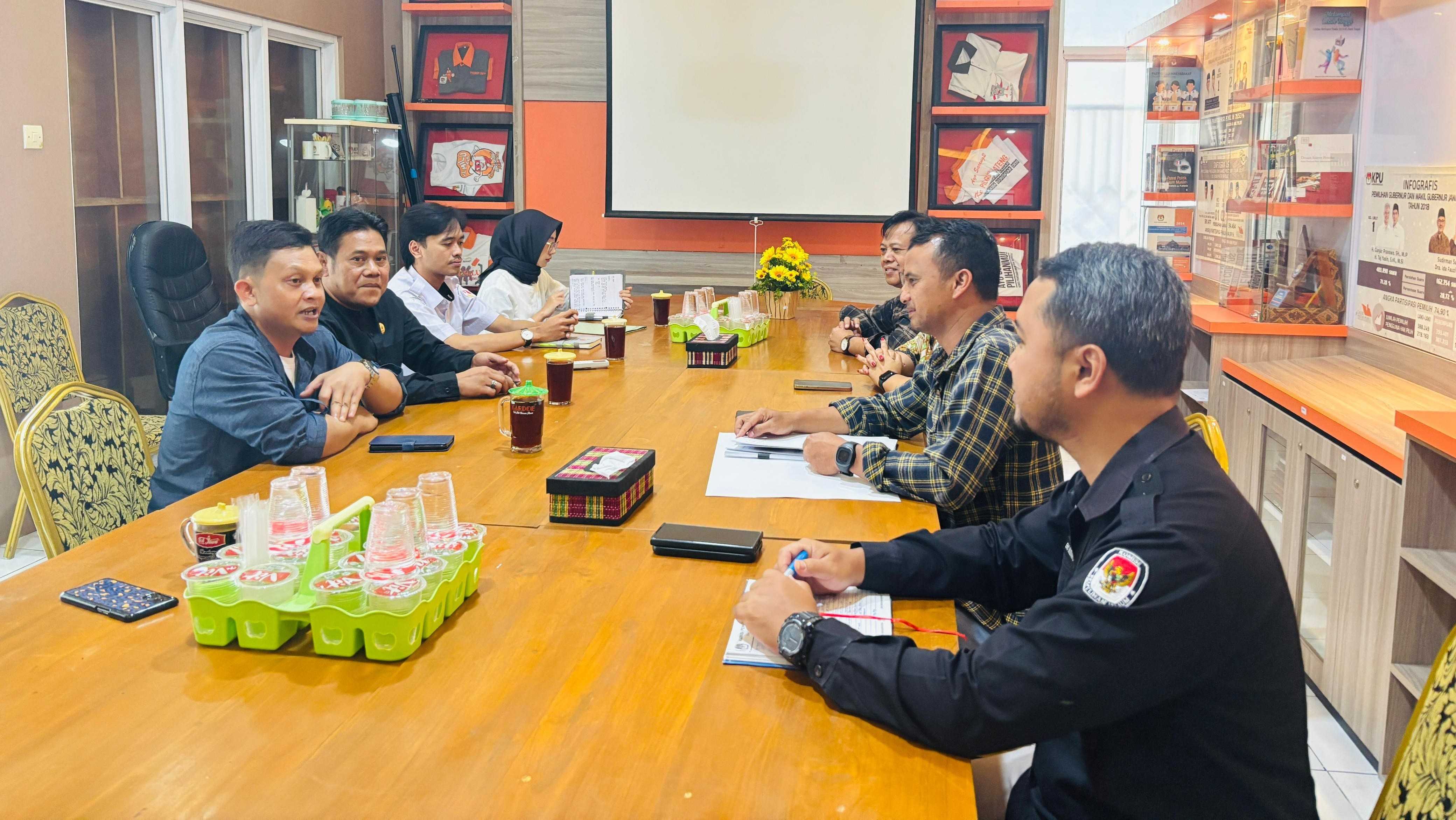 Koordinasi ke KPU Terkait PDPB