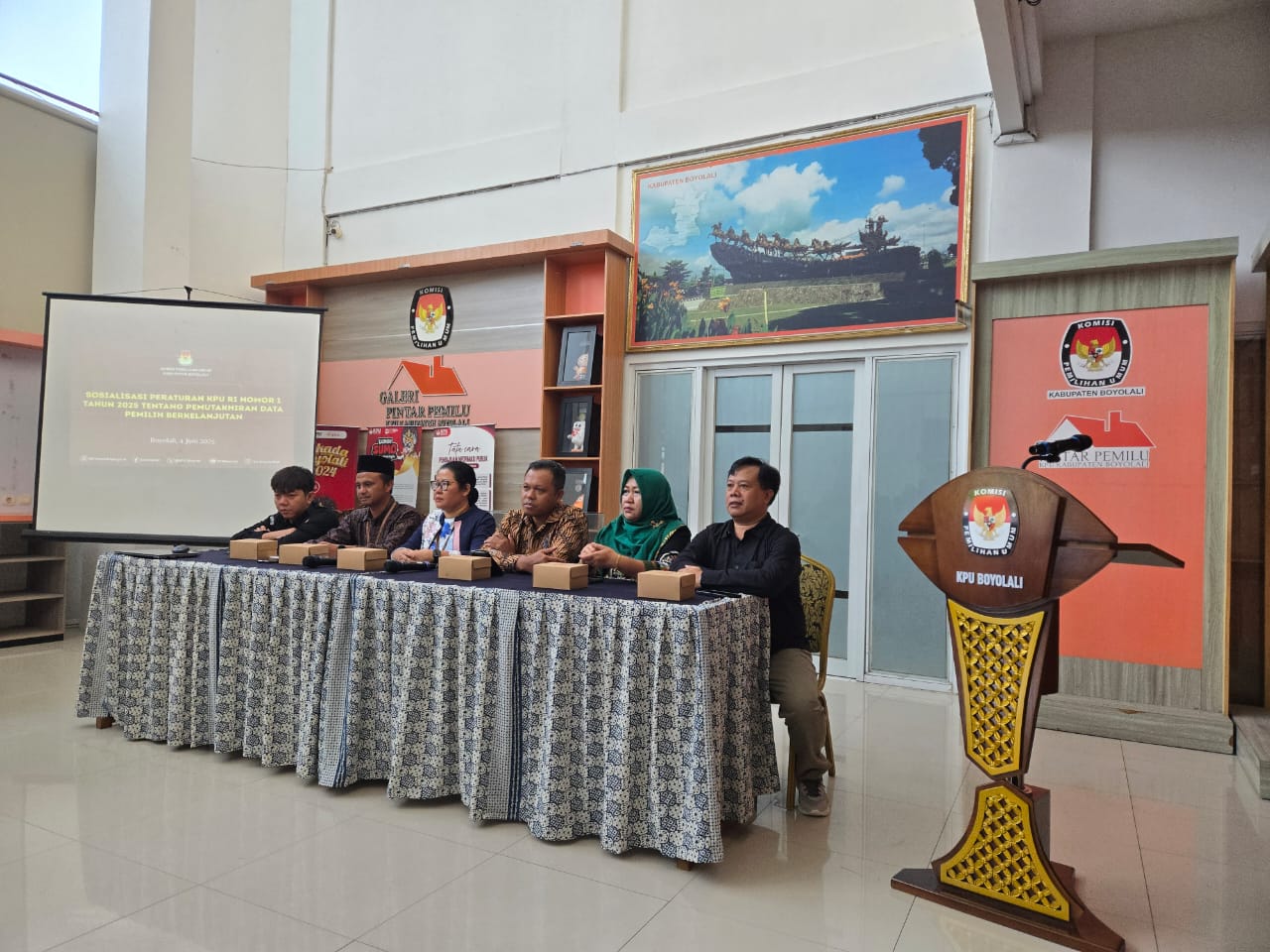 Sosialisasi PKPU Nomor 1 Tahun 2025