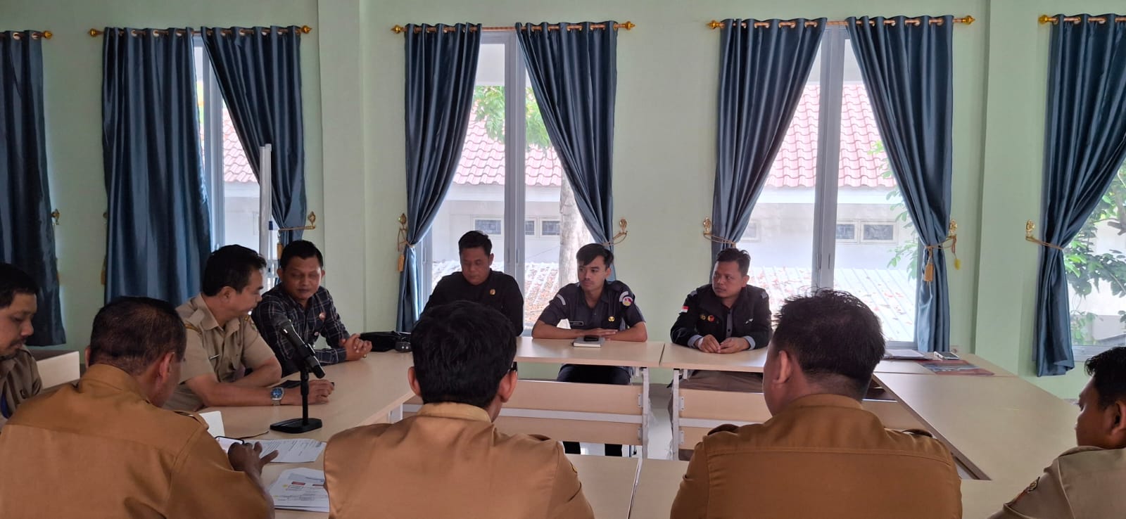 Koordinasi dengan Disdukcapil