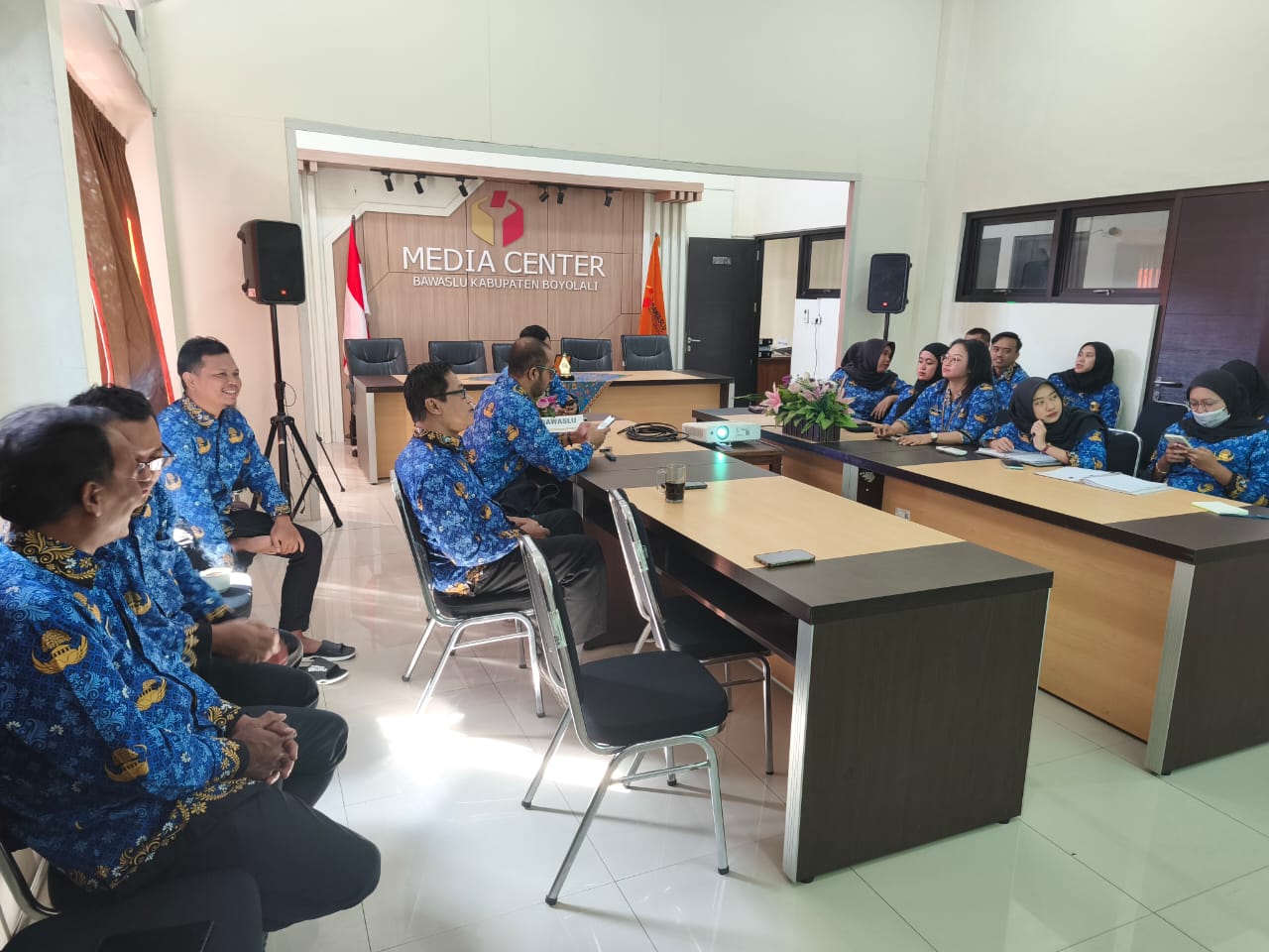 Bawaslu Boyolali Gelar Rapat Evaluasi Internal