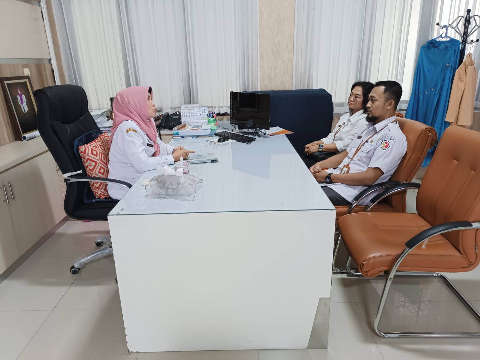 Koordinasi dengan Sekda