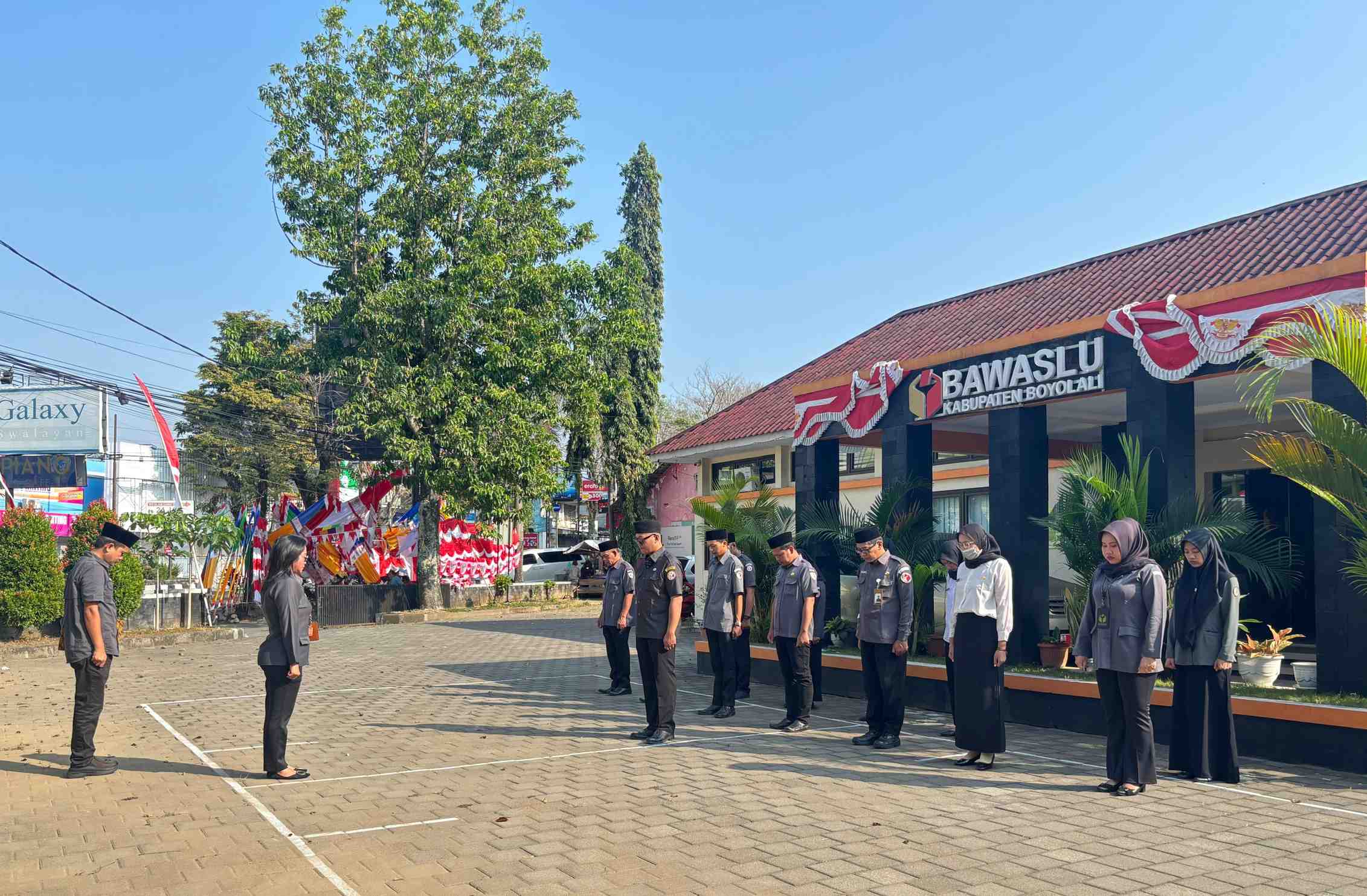 Bawaslu Boyolali Gelar Apel Pagi