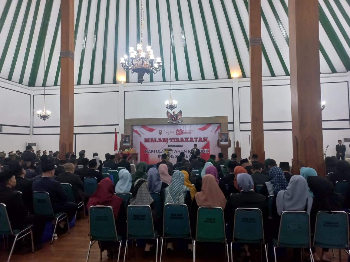 Malam Tirakatan HUT ke-80 Kemerdekaan RI