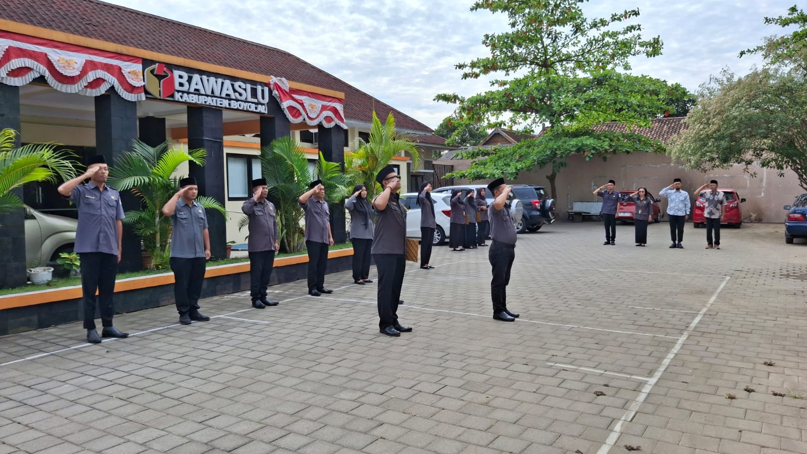 Bawaslu Boyolali Gelar Apel Rutin