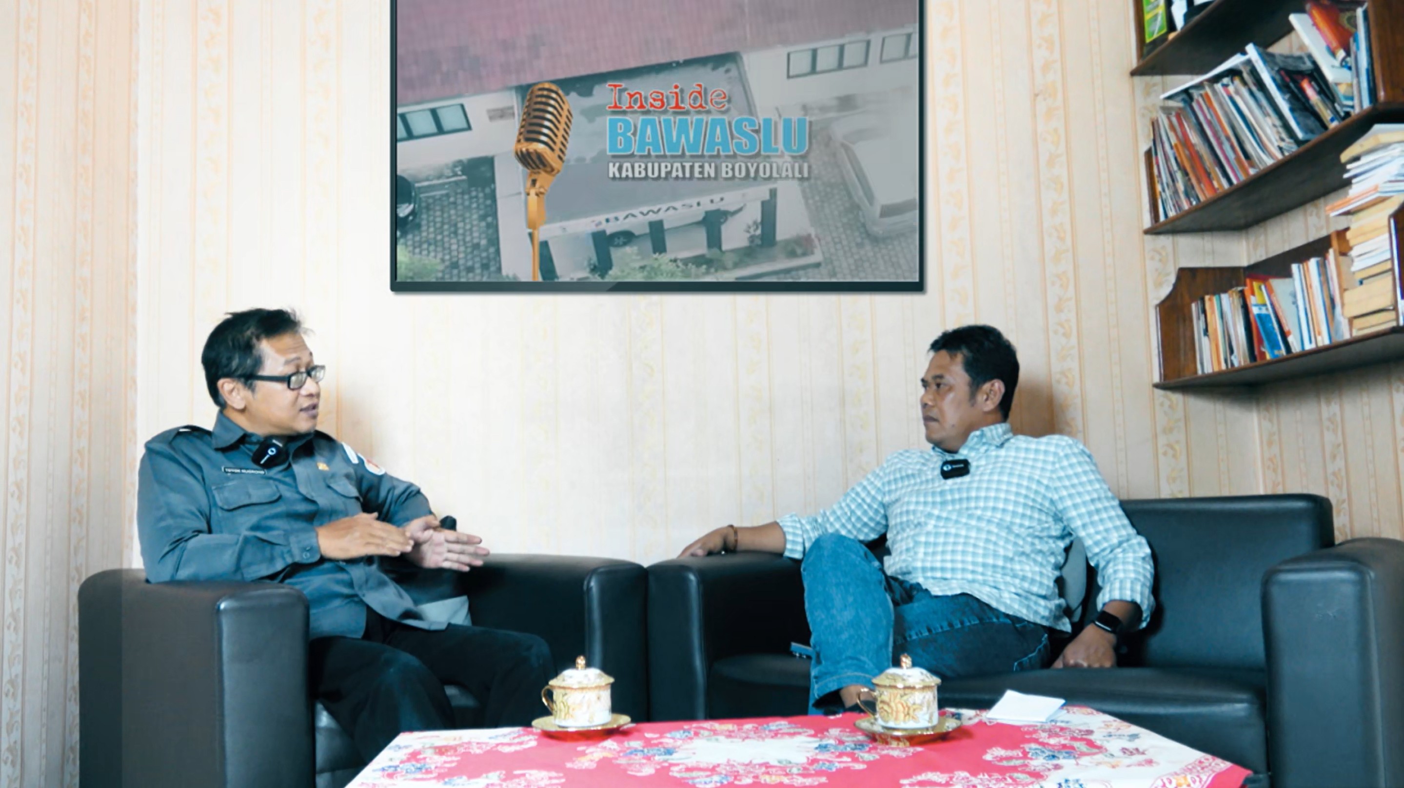 Muhamad Mahmudi (kanan) saat menjadi narasumber dalam Podcast.