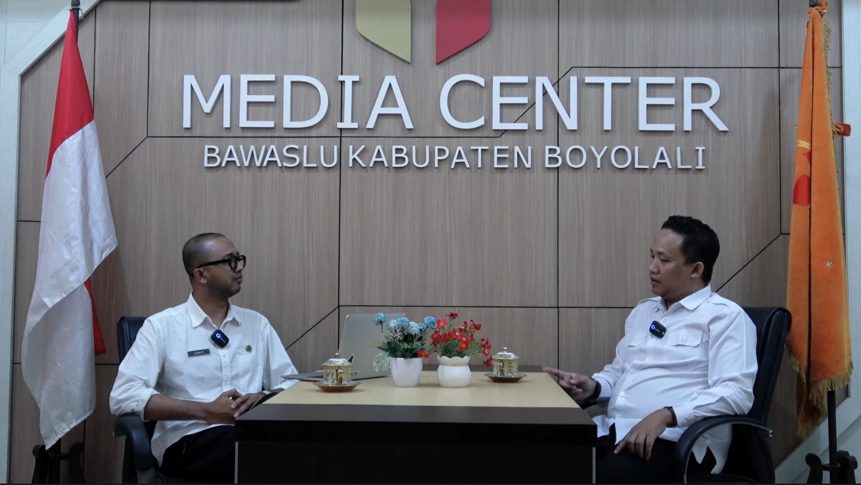 Tedjo Dwijanto (kanan) saat menjadi narasumber dalam podcast.