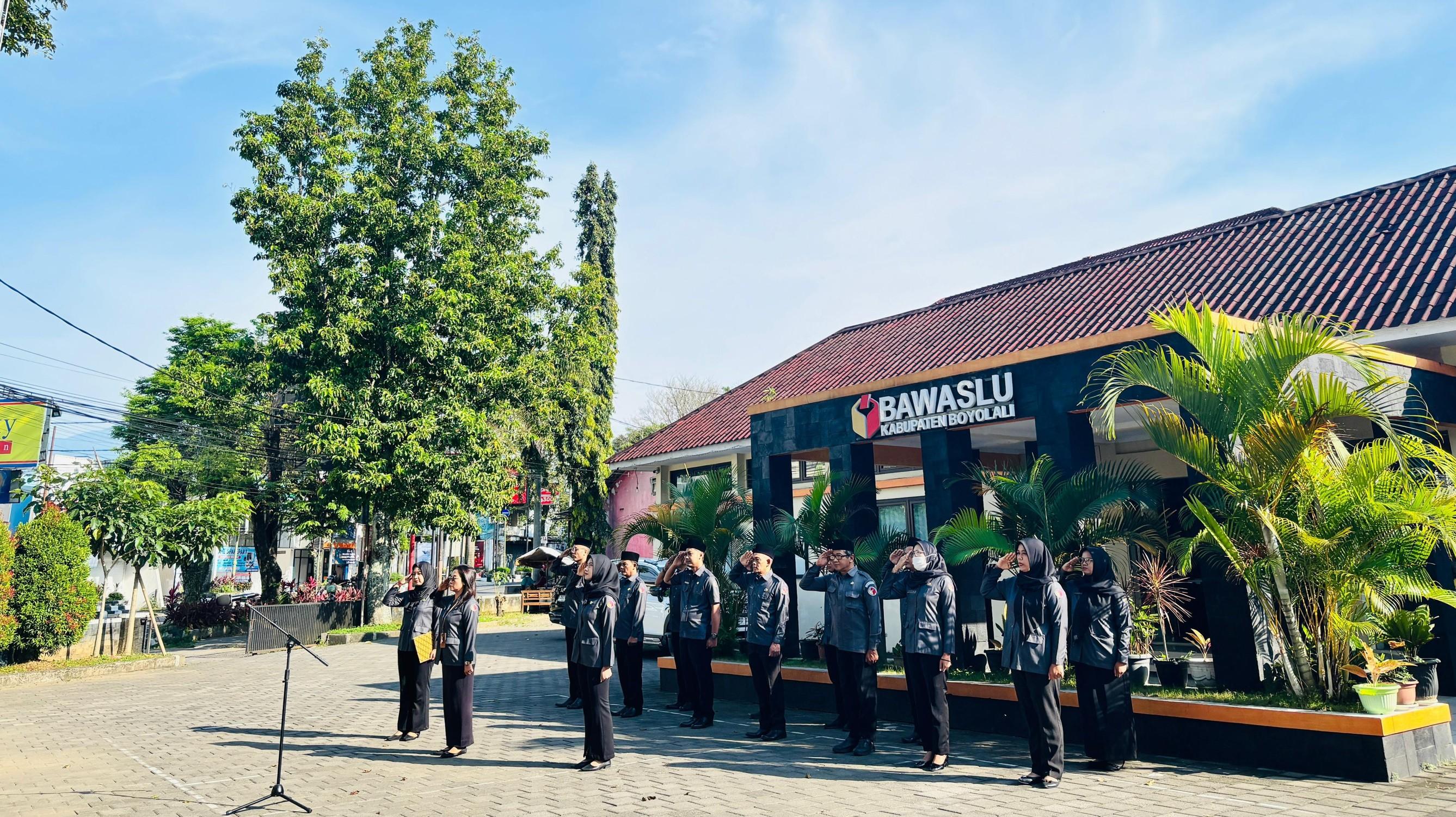 Apel Pagi Bawaslu Boyolali, 20-4-2026.