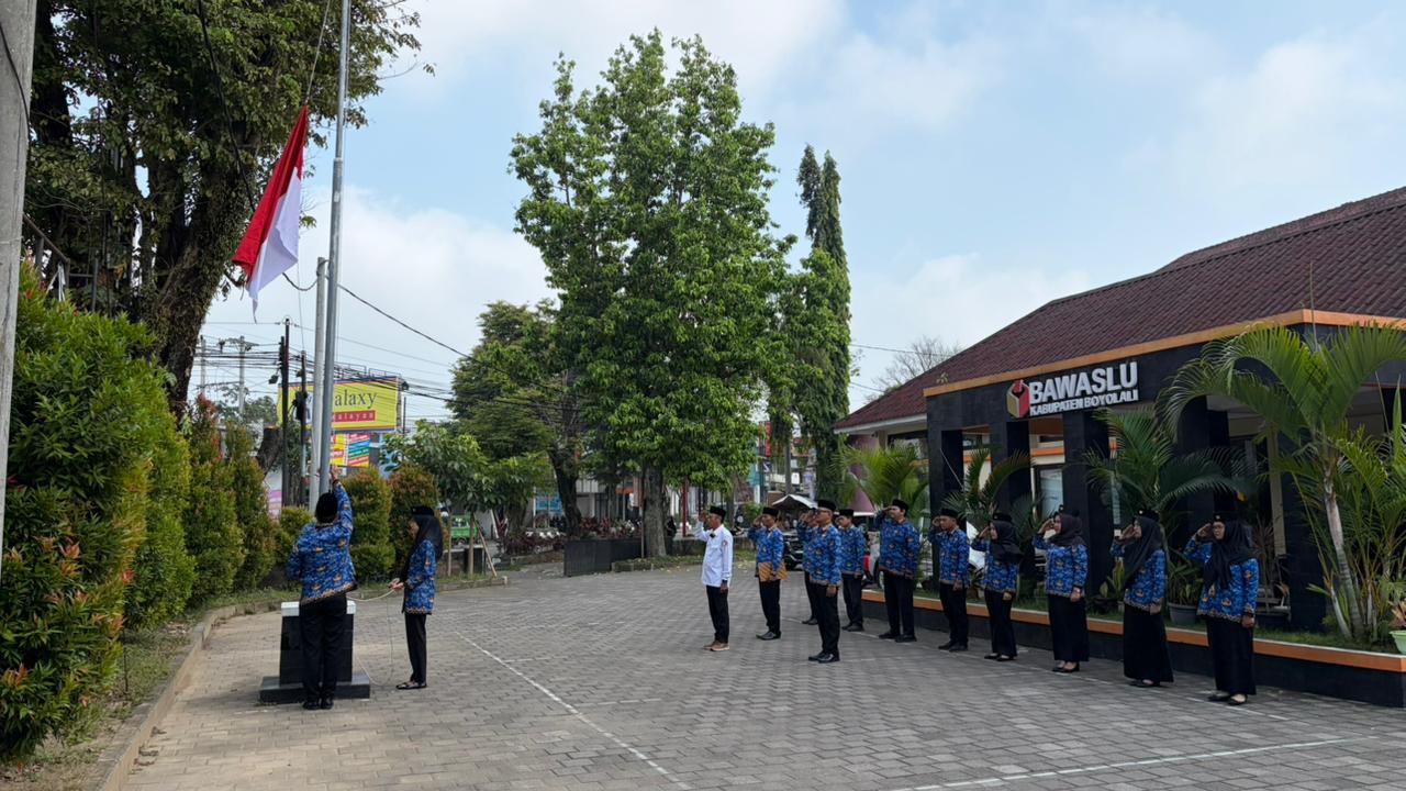 Suasana khidmat upacara Hari Kebangkitan Nasional, Rabu, 20 Mei 2026.