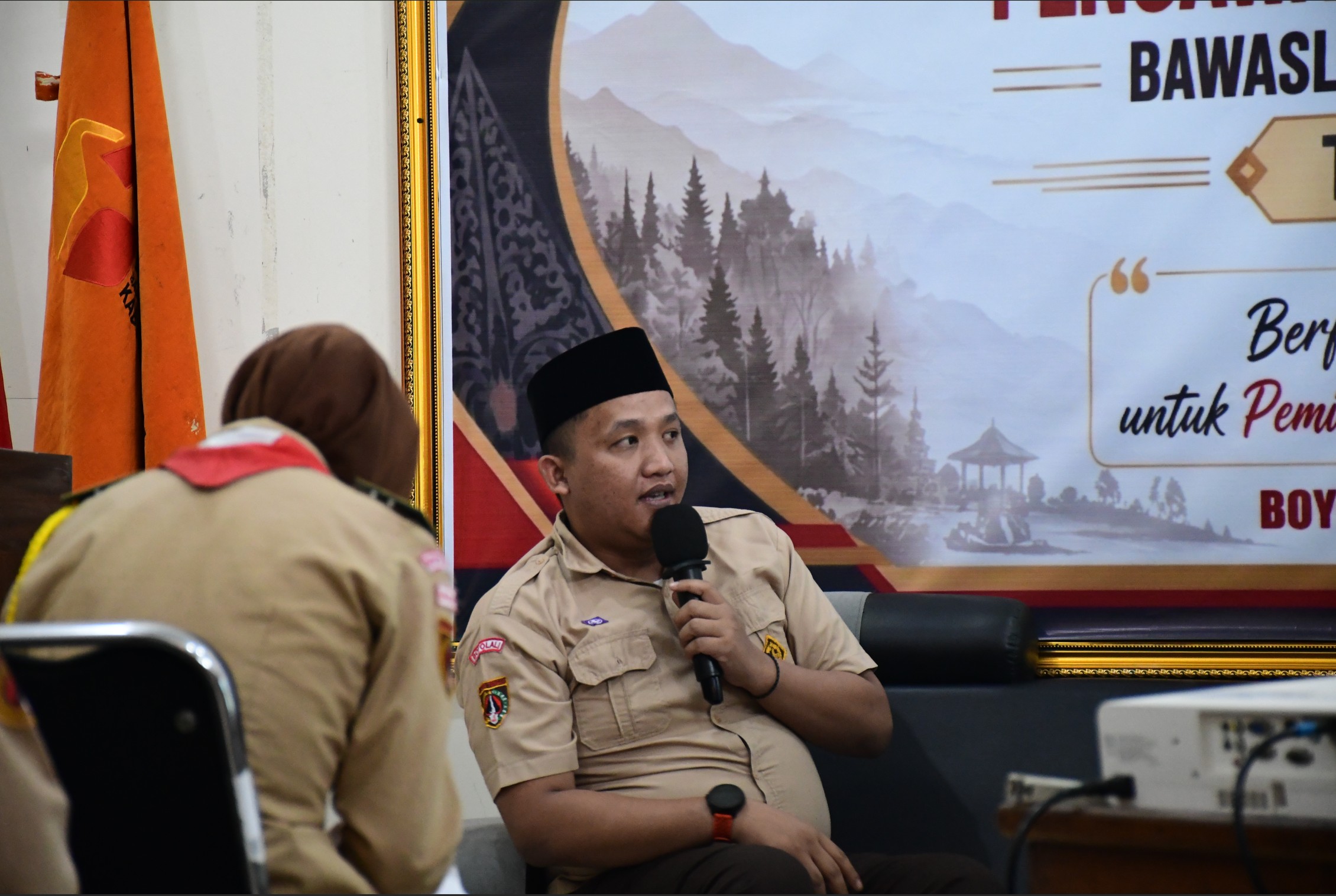 Tedjo Dwijanto, saat menjadi narasumber dalam kegiatan P2P.