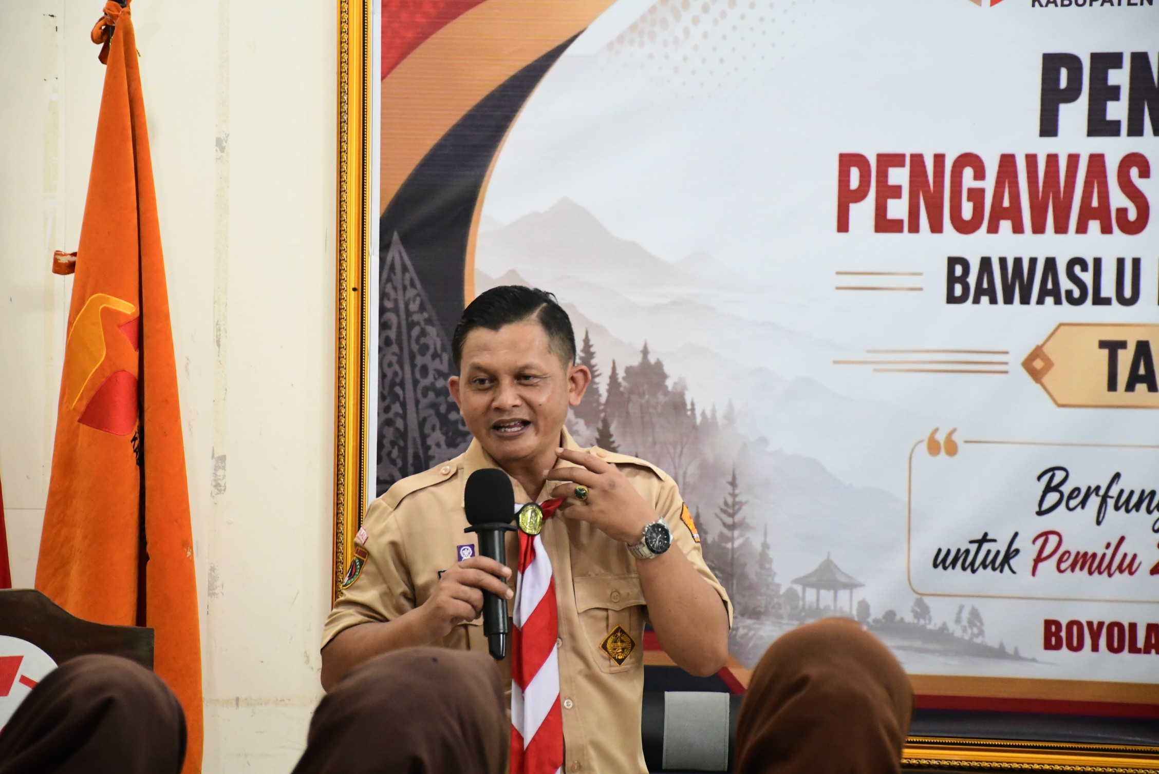Widodo, saat menyampaikan materi dalam kegiatan P2P.