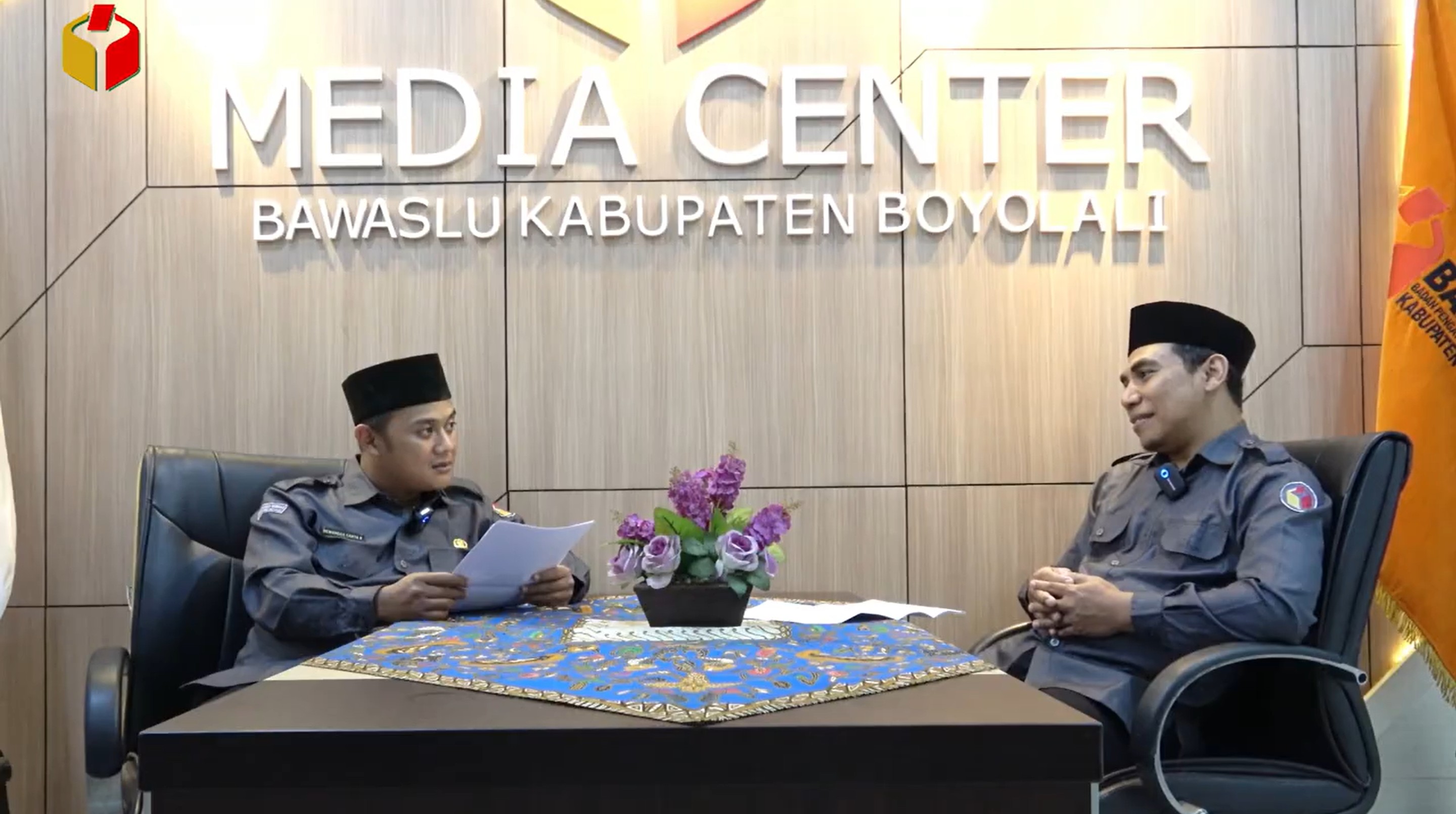 Lilik Wahyu Catur Wibowo (kanan), saat menjadi narasumber dalam podcast.