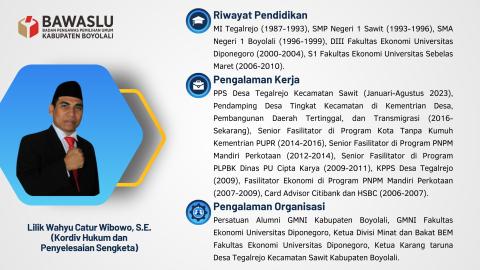 Kordiv Hukum & Penyelesaian Sengketa