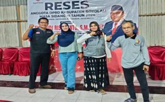 Panwaslu Kecamatan Andong Awasi Reses