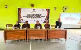 Arahan Dari Ketua Panwascam Juwangi