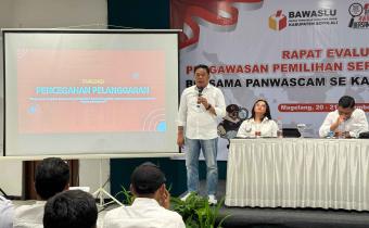 Rapat Evaluasi Pengawasan Pemilihan 2024