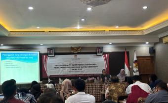 Bawaslu Boyolali Menjadi Narasumber Dalam Rakor