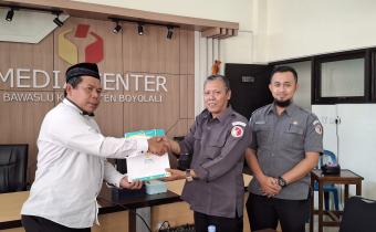 Baznas Boyolali Lakukan Audiensi dengan Bawaslu Boyolali