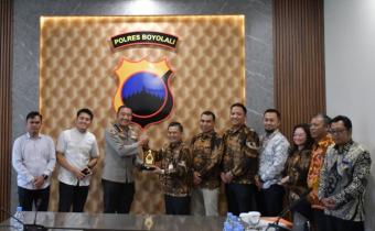 Audiensi dengan Polres Boyolali