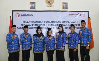 Pelantikan ASN PPPK oleh Bawaslu RI