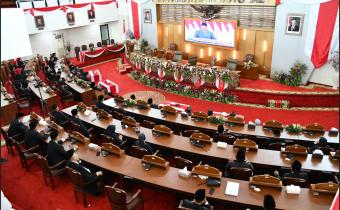 Bawaslu Boyolali Hadiri Rapat Paripurna DPRD Boyolali
