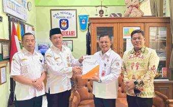 Bawaslu Boyolali dan SMA Negeri 3 Teken Kerja Sama