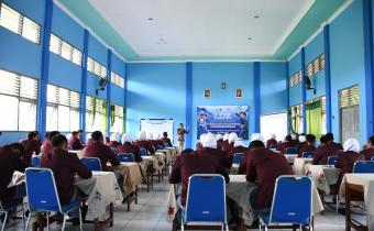 Kegiatan Latihan Dasar Kepemimpinan (LDK) OSIS/MPK SMK Negeri 1 Wonosegoro.