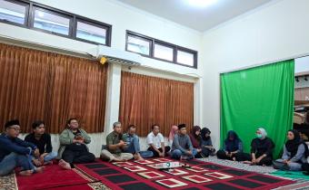 Jajaran Bawaslu Boyolali saat mengikuti kegiatan secara daring.