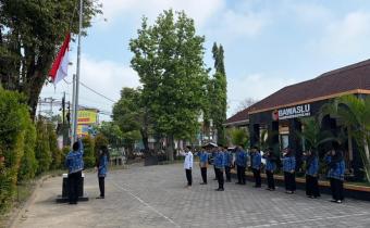 Suasana khidmat upacara Hari Kebangkitan Nasional, Rabu, 20 Mei 2026.