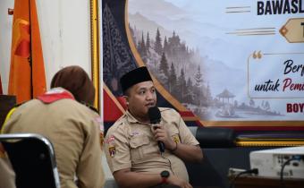 Tedjo Dwijanto, saat menjadi narasumber dalam kegiatan P2P.