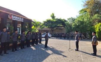 Suasana apel pagi Bawaslu Boyolali, Senin, 8 Juni 2026.