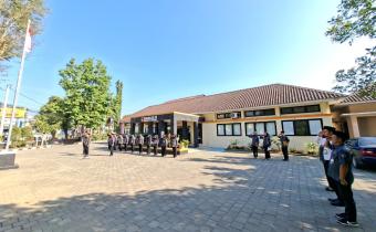 Suasana apel pagi Bawaslu Boyolali, Senin, 21-09-2026.