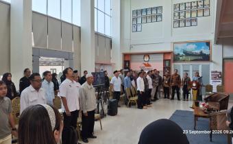 Suasana pembukaan kegiatan Bedah Buku Seri II: “Membersamai Dana Kampanye Pemilu 2019”.