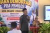 Agus Marwanto (tengah), saat menjadi pemateri di SMK N 1 Nogosari.